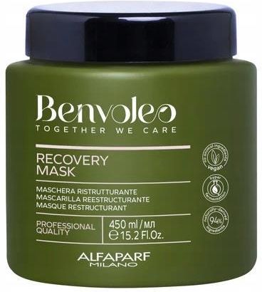 Benvoleo Alfaparf Recovery Maska Odbudowująca Do Włosów Zniszczonych 450 ml