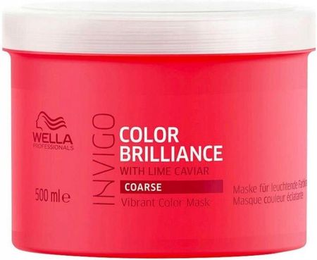 Wella Professionals Invigo Color Brilliance Vibrant Mask Coarse Maska Do Włosów Grubych Uwydatniająca Kolor 500 ml