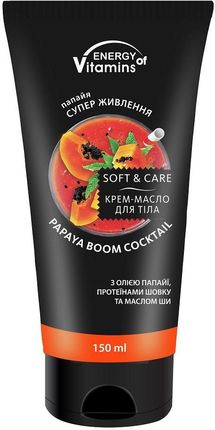 Energy Of Vitamins Papaya Boom Cocktail Krem-Masło Do Ciała 150 ml