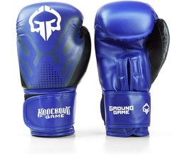 Zdjęcie Rękawice Bokserskie Ground Game Cyborg Niebieskie - Suchowola