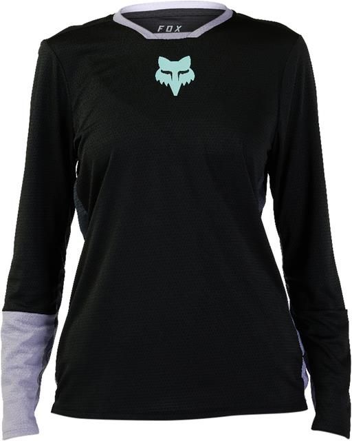 Maillot Cyclisme Femme Fox Lady Defend Taunt – Manches Longues – Noir – Taille XS