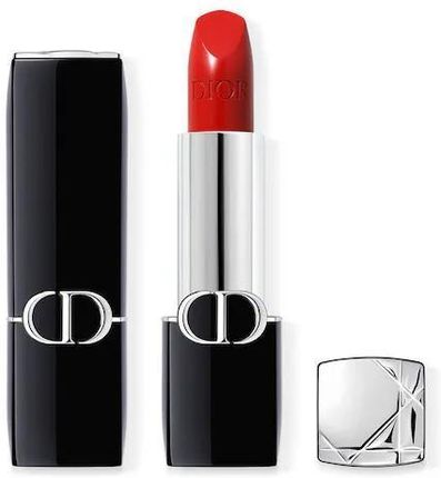 Dior Rouge Szminka Trwała Flakon Napełnialny Odcień 080 Red Smile Satin 3,5g