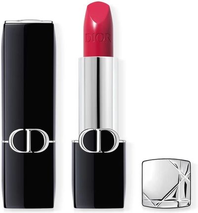 Dior Rouge Szminka Trwała Flakon Napełnialny Odcień 766 Rose Harpers Satin 3,5g