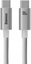 Baseus Biały Kabel Usb-C/Usb-C Do Szybkiego Ładowania Pd 100W I Danych