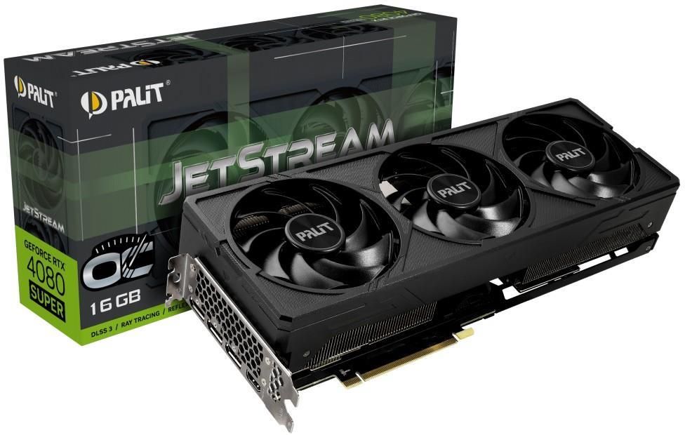 GEFORCE PALIT RTX 4080 Super JetStream OC 16 DLSS3 - Karta