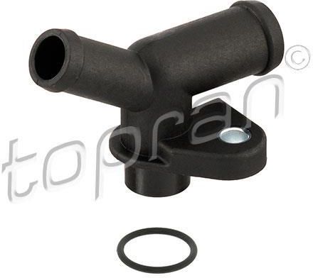 107 623 TOPRAN 107 623 001 Flangia refrigerante Plastica, sul lato del
