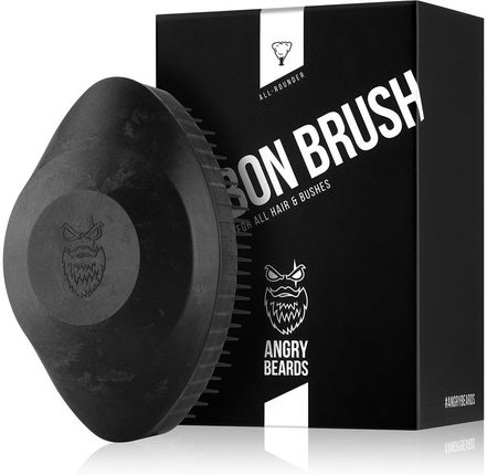 Angry Beards Carbon Brush All-Rounder Szczotka Do Włosów I Zarostu 1szt.