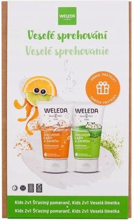 Weleda Kids Happy Shower Zestaw Krem Pod Prysznic I Szampon Orange