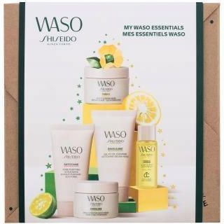 Shiseido Waso My Essentials Zestaw Żel Oczyszczający Shikulime Gel-To-Oil Cleanser 30Ml + Krem Nawilżający Mega Hydrating Moisturizer