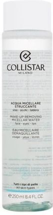 Collistar Make-Up Removing Micellar Water Płyn Micelarny Do Demakijażu Twarzy I Oczu 250ml