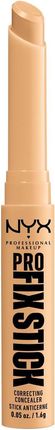 Nyx Professional Makeup Pro Fix Stick Correcting Concealer Korektor 1.6g Odcień 07 Soft Beige