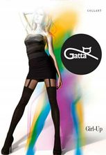 GATTA FANTASIA GIRL UP Rajstopy wz.01 wz.01/3-M/Nero