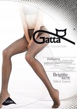 GATTA BRIGITTE Rajstopy damskie wz.02 wz.02/1-2/Nero Silver