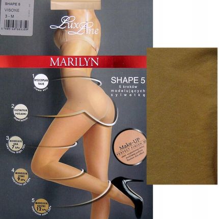 Marilyn Shape 5 rajstopy modelujące r4 beige