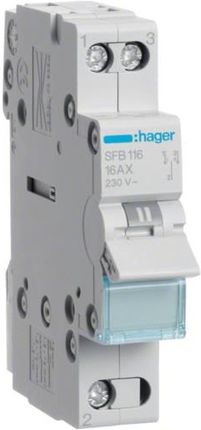 Hager Przełącznik I-0-II 1P 16A SF109