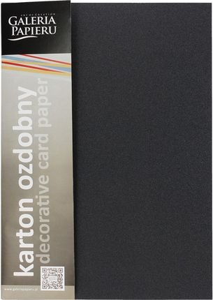 Galeria Papieru Karton Wizytówkowy A4 250G Millenium Czarny (20) (Ag5065)
