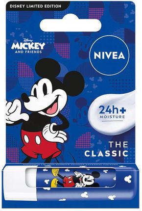 Nivea Mickey Mouse Disney Edition Pielęgnująca Pomadka Do Ust 4.8G