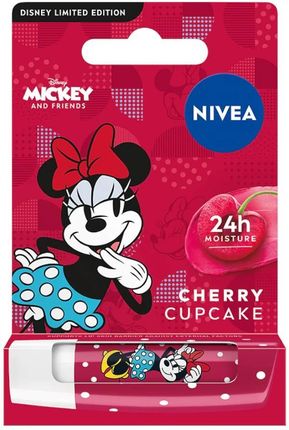 Nivea Minnie Mouse Disney Edition Pielęgnująca Pomadka Do Ust 4.8G