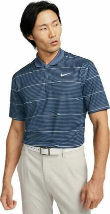 Nike Dri-Fit Victory+ Mens Polo Midnight Navy/Diffused Blue/White L