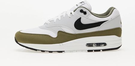 Nike Air Max 1 White/ Black-Pure Platinum-Medium Olive