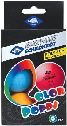 Donic Do Ping Ponga Schildkrot Dsk Tt Colour Popps 6Szt Kolorowe