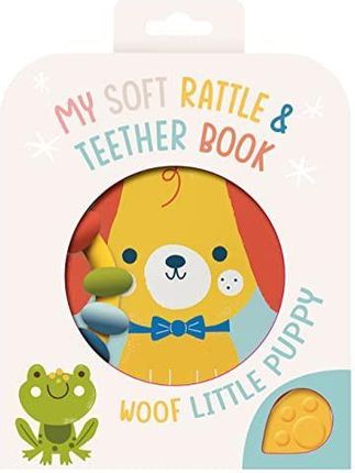 Soft Rattle Teether Woof Puppy
