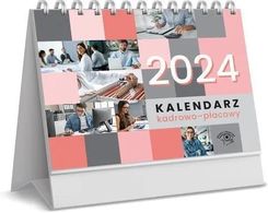 Zdjęcie Kalendarz stojący na biurko kadrowy płacowy 2024 - Słupsk