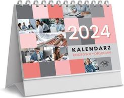 Zdjęcie Kalendarz stojący na biurko kadrowy płacowy 2024 - Łódź