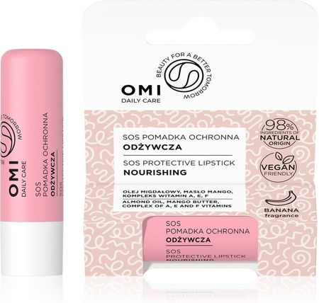 Allvernum Daily Care Sos Pomadka Ochronna Do Ust Odżywcza 4,9G