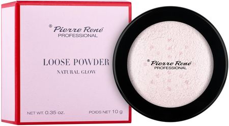 Pierre Rene René Loose Powder Natural Glow Puder Sypki Nr 01 Pink 10g