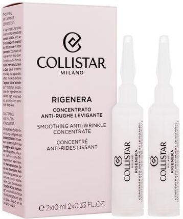 Collistar Rigenera Smoothing Anti-Wrinkle Concentrate Przeciwzmarszczkowe Serum Do Skóry 2X10Ml