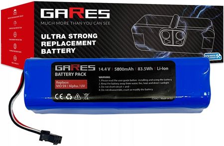 Gares Bateria Akumulator do Roidmi Eve Plus 14,4V 5,8Ah ED0421458VIOPL1