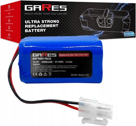 Gares Bateria Akumulator do Ilife V7 V7s Pro 14,4V +23% ED81426LSPL2