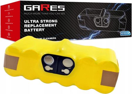 Gares Bateria Akumulator do iRobot Roomba 551 700 865 611 Professional 14,4V 3Ah