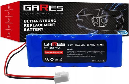 Gares Bateria Akumulator do Powermed Robocop 14,4V 2,8Ah