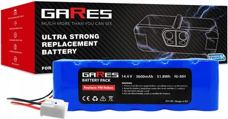Gares Bateria Akumulator do Powermed Robocop 14,4V 3,6Ah
