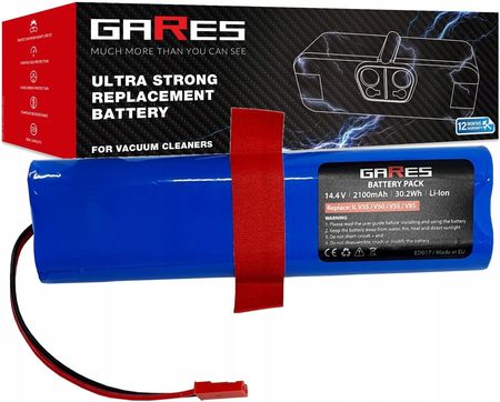 Gares Bateria Akumulator do Ilife V8s V3S V50 V5S V8S 2,1Ah V5s Pro 14,4V 2,1Ah