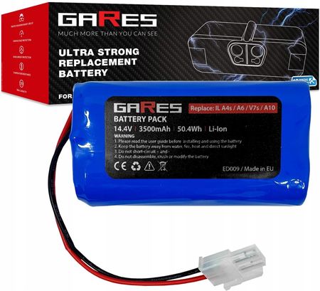 Gares Bateria Akumulator do Ecovacs Deebot X580 CEN550 14,4V 3,5Ah