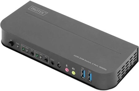 Digitus switch KVM HDMI DS 12874 USB 4096 x 2160 Pixel Ilość przełączalnych PC: 2 (DS12874)