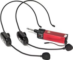 Zdjęcie Mikrofon bezprzewodowy nagłowny Tonsil MBD 200 ( 2 Mikrofony ) - Przedecz