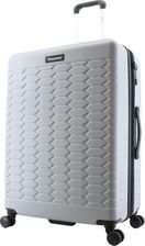 Walizka duża Discovery Reptile 77cm Srebrna