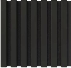Zdjęcie Mixpol Profile Lamele Mdf Na Filcu Moduł 30X30cm Czarny Mat - Łuków