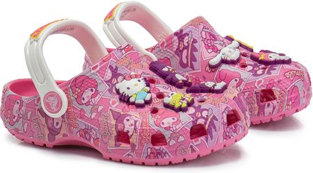 Klapki dziecięce Crocs Hello Kitty Clog 208103-680 30/31