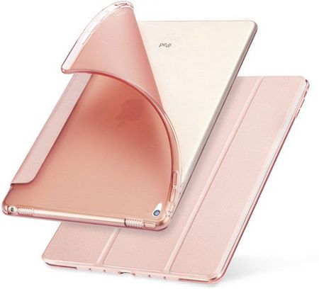 D-Pro Smart Case TPU Soft-Gel Back Cover - iPad Mini 1/2/3 (Rose Gold)