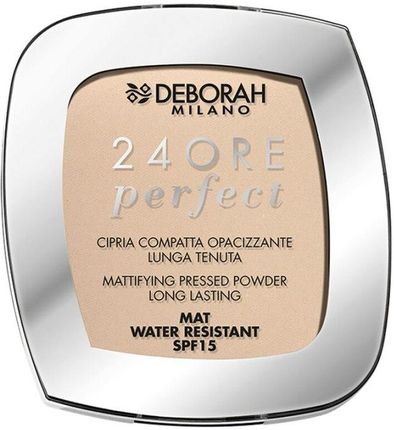 Deborah Puder Kompaktowy 24Ore Perfect Nº 01 Light Beige Spf 15