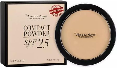 Pierre Rene Puder Prasowany Compact Powder Spf 25 Limited Edition 104 Nude 8G