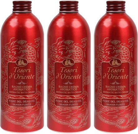 Tesori Doriente Fiore Del Dragon Płyn Do Kąpieli 3x500 ml