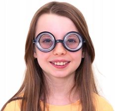 Zdjęcie Partypal Okulary Zerówki Kujonki Nerd Oprawki Harry Potter 143391 - Barczewo