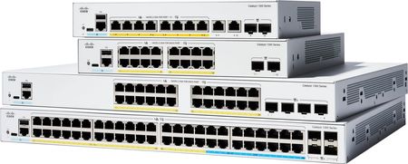 Cisco Switch Catalyst 1300 24p GE PoE 4x1G SFP (C130024P4G)