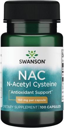 Swanson Nac N-Acetylocysteina 150Mg 100Kaps.